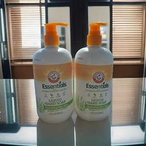 (2) Arm Hammer Essentials Hydration Aloe Vera Liquid Hand Vegan New - Picture 1 of 1