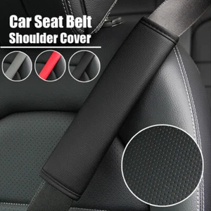 PU Leder Auto Auto Sicherheitsgurt Schulterbezug Schutz Pad Zubehör Universal - Bild 1 von 20
