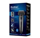 Mens Rechargeable Shaver With Two Blades Face Beard Sideburns Mustache Km-2025