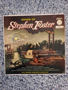 Roger Wagner Chorale: Songs of Stephen Foster. 1954 P-8267 Vinyl LP Record Album - Picture 1 of 8