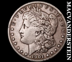 1901-S Morgan Dollar - Scarce Semi-key Better Date No Reserve #B9824 - Picture 1 of 2
