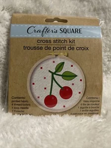 Kit CILIEGIE punto croce quadrato Crafter's - Foto 1 di 2