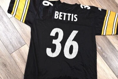 Camiseta deportiva vintage Starter Jerome Bettis Pittsburgh Steelers 46 mediana Foto 1 de 4