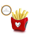 French Fries Charm For Bracelet, Fast Food Charm, Fries Charm