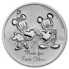 2023 Niue 1 Unze Silber $ 2 Mickey & Minnie: Made for einander BU