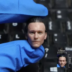 Figuras de acción modelo Loki muñeca pequeña escala 1/12 cabeza de hombre tallada ajuste hágalo usted mismo 6 pulgadas - Imagen 1 de 5