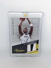 2014-15 Prestige NBA Materials Plus Prime #14 Kevin Garnett /10 Brooklyn Nets 