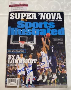 Kris Jenkins Signed Sports Illustrated with JSA - Picture 1 of 2
