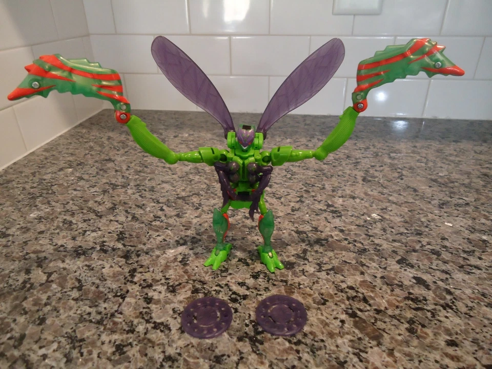 Hasbro Transformers Beast Wars Deluxe Predacon Manterror 1997 Complete - Image 1 of 4