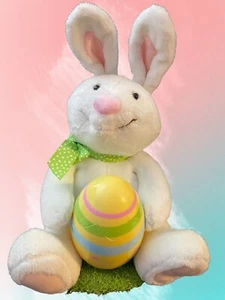 Rockin' Rabbit Plush Hallmark 12” Animated Easter Bunny & Chick VIDEO - Picture 1 of 4