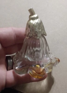Vintage Avon Parfum Flakon Blumen Flakon Gold Top Elusive Cologne leer 1 Unze - Bild 1 von 4