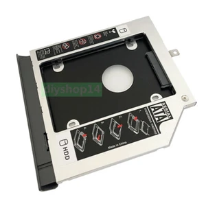 SATA 2nd HDD SSD Hard Drive Caddy For Lenovo IdeaPad 320 330 520 + Bezel Panel - Picture 1 of 7
