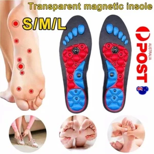 Healthy Acupressure Magnetic Massage Shoes Insole Inner Sole Pain Relief Foot AU - Picture 1 of 14