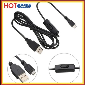 Zasilacz zasilający z włącznikiem / wyłącznikiem do wentylatora lampy USB, biurka - Zdjęcie 1 z 7