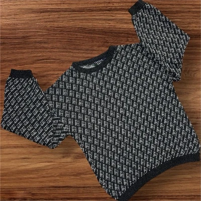 Vintage 90s Trader Bay Diamond Geometric Knit Grandpa Sweater Men’s USA Made XL - Image 1 of 4