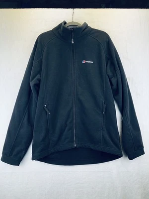 Berghaus Mens M Windstopper Full Zip Fleece Jacket Warm Layer Black Long Sleeve - Image 1 of 4
