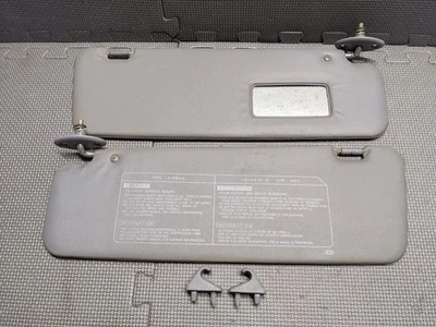 Toyota Tacoma 1995-2000 vinilo gris parasoles parasol par con espejo fabricante de equipos originales Foto 1 de 4