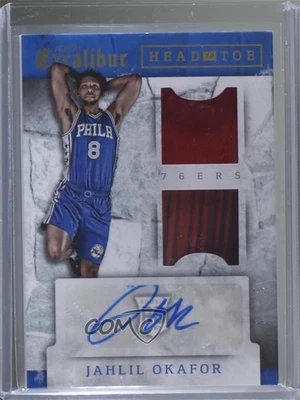 2015-16 Panini Excalibur Head-to-Toe Signatures /75 Jahlil Okafor Rookie Auto RC - Image 1 of 2