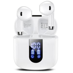 Wireless Earbuds, Bluetooth Kopfhörer mit Deep Bass Stereo, 48H Wiedergabe Ea... - Bild 1 von 8