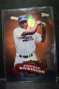 JACKIE ROBINSON 2010 Topps Chrome Retail Refractor #BC-5 Dodgers - Picture 1 of 1