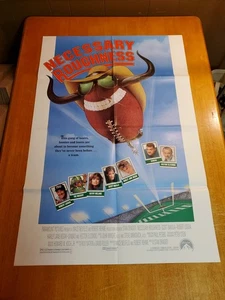 Necessary Roughness 2 Sided Movie Poster 27x40 Folded Theater One Sheet 1991 - Picture 1 of 12