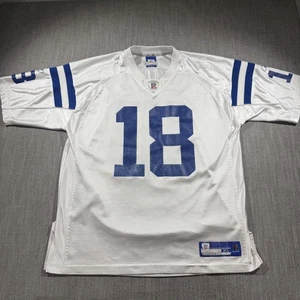 Indianapolis Colts Trikot Herren XL weiß blau NFL Football Peyton Manning Reebok - Bild 1 von 9