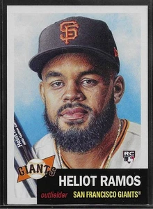 2022 TOPPS LIVING SET # 540 HELIOT RAMOS Rookie San Francisco Giants 1,694 PR b - Picture 1 of 1
