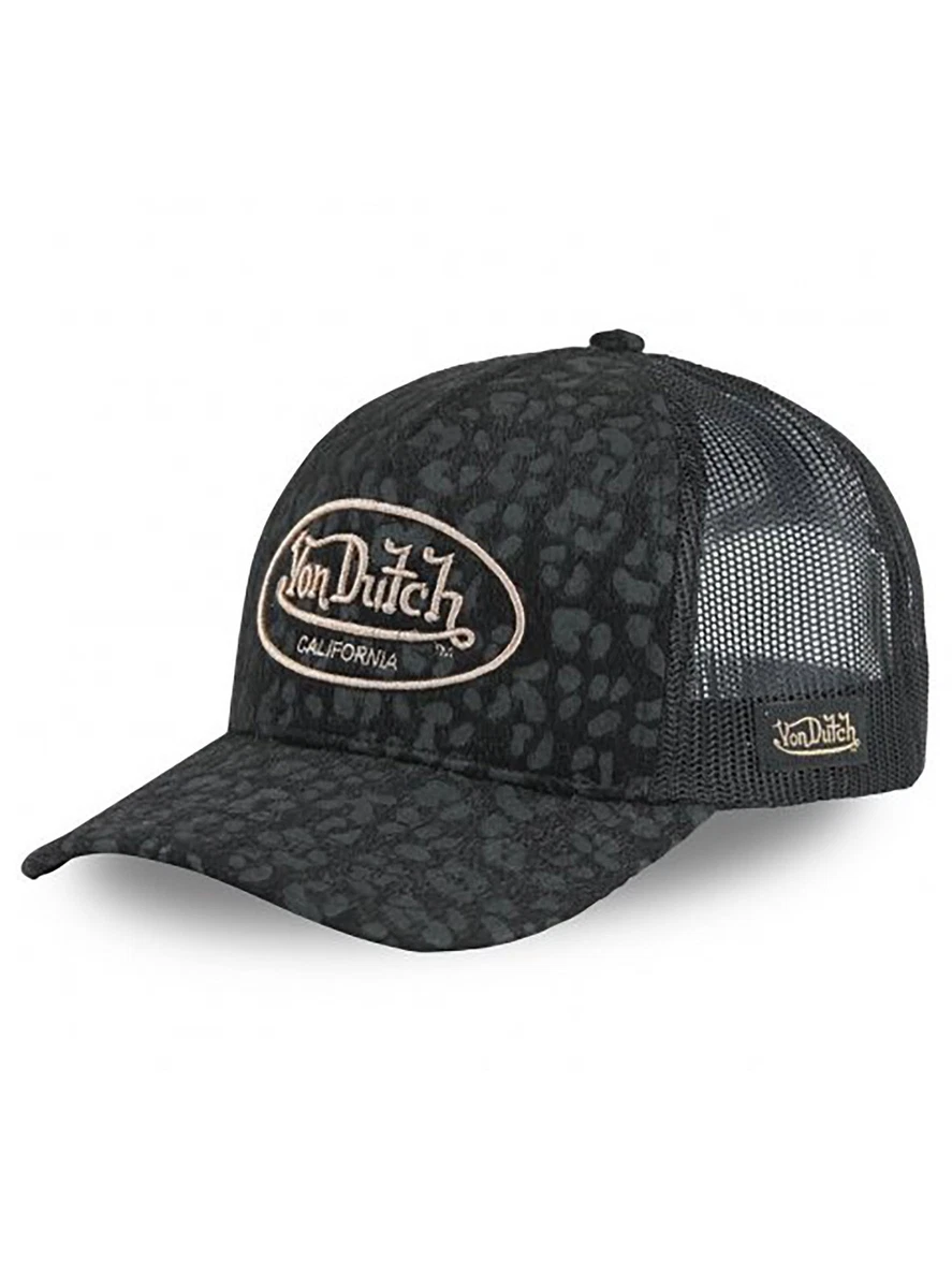 Von Dutch Trucker-Kappe – Verstellbare Snapback-Cap Für Damen & Herren, Einheitsgröße