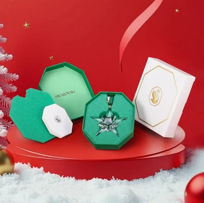 UNKNOWN Swarovski Crystal 2025 ANNUAL EDITION LARGE CHRISTMAS ORNAMENT 5691172 AUTHENTIC