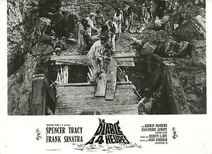 SPENCER TRACY FRANK SINATRA THE DEVIL AT 4 O'CLOCK 1961 VINTAGE LOBBY CARD N°1