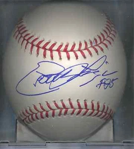 Esteban Loaiza Oakland Athletics OML Autographed Baseball COA Chicago White Sox - Picture 1 of 1