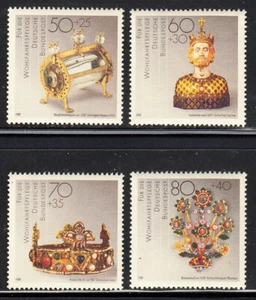 GERMANY 1988 SEMI-POSTAL SCOTT B670-B673 MNH - Picture 1 of 1