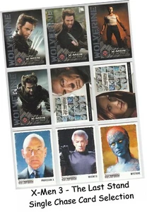 X-Men 3 Last Stand - Single Chase Card Selection -Wolverine, Casting, Art Images - Picture 1 of 21