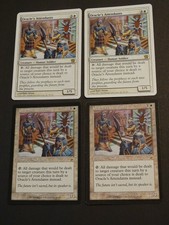 4X MTG Oracle's Attendants Nemesis and 9th Edition Magic The Gathering MP