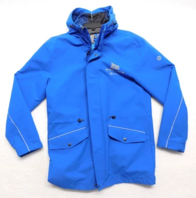 Super Bowl LII Talla MED. Chaqueta con Capucha Crew 52 Volunteer Abrigo Azul Parka Foto 1 de 4