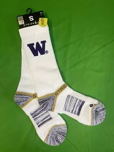 Calzini bianchi NCAA Washington Huskies medi/grandi nuovi con etichette - Foto 1 di 2