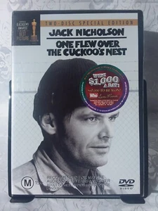 One Flew Over the Cuckoos Nest DVD 1975 Region 2 Brand New And Sealed - Picture 1 of 2