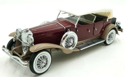 Franklin Mint 1/24 Diecast FM231122A 1930 Duesenberg Tourster con vitrina Foto 1 de 4