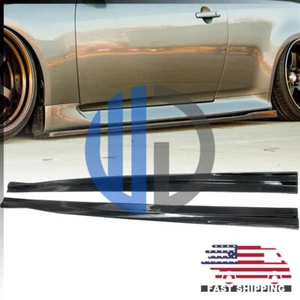Faldones laterales de fibra de carbono para Infiniti G37 2008 2009 2010 2011 2012 2013 cupé - Imagen 1 de 7