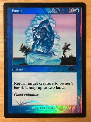 FOIL Snap English Urza's Legacy ULG mtg MP - Image 1 of 2