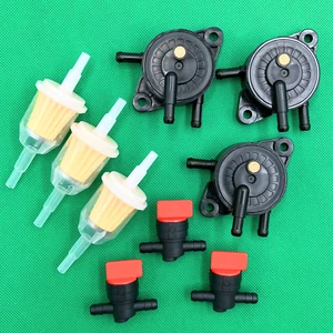 Pompa carburante 3PK e chiusura per tosaerba 808492 808656 491922 691034 692313 Mikuni - Foto 1 di 3