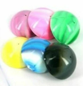 POP BALL SUPER DOME POPPER 55MM X 1 POPPER SWIRLY ASSORTED COLOURS AVAILABLE - Picture 1 of 1