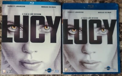 Lucy China Chinese Import 2015 Blu-ray EMPTY CASE & SLIPCOVER BOX ARTWORK ONLY - Image 1 of 3