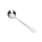 Coffee Spoon Stainless Steel Round Head Long Handle Ice Cream Stirring Desser Wi