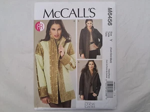 McCall's Pattern - Misses' Reversible and Lined Jackets (Xsm-Med) #M6456 - Uncut - Picture 1 of 5