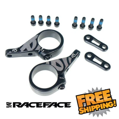 RaceFace Chester 35 Direct Black Mount Stem: L 50mm x 35mm clamp +/- 0 degree - Image 1 of 4