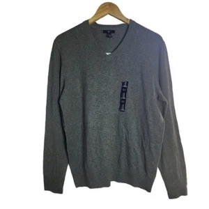 Gap grau V-Ausschnitt!00% Baumwolle Langarm Herren Pullover Gr.M Neu mit Etikett - Bild 1 von 5