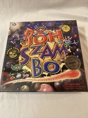 Lolo 2000 Roh Szam Bo Juego Tema Espacio Roca Papel Tijeras SELLADAS Foto 1 de 2