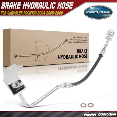 Manguera hidráulica de freno lateral izquierdo conductor trasero para Chrysler Pacifica 2004 2005-2008 Foto 1 de 4
