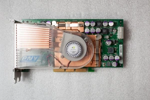 PNY NVIDIA GEFORCE FX 5800 ULTRA 128MB DDR2 AGP VGA - Picture 1 of 3